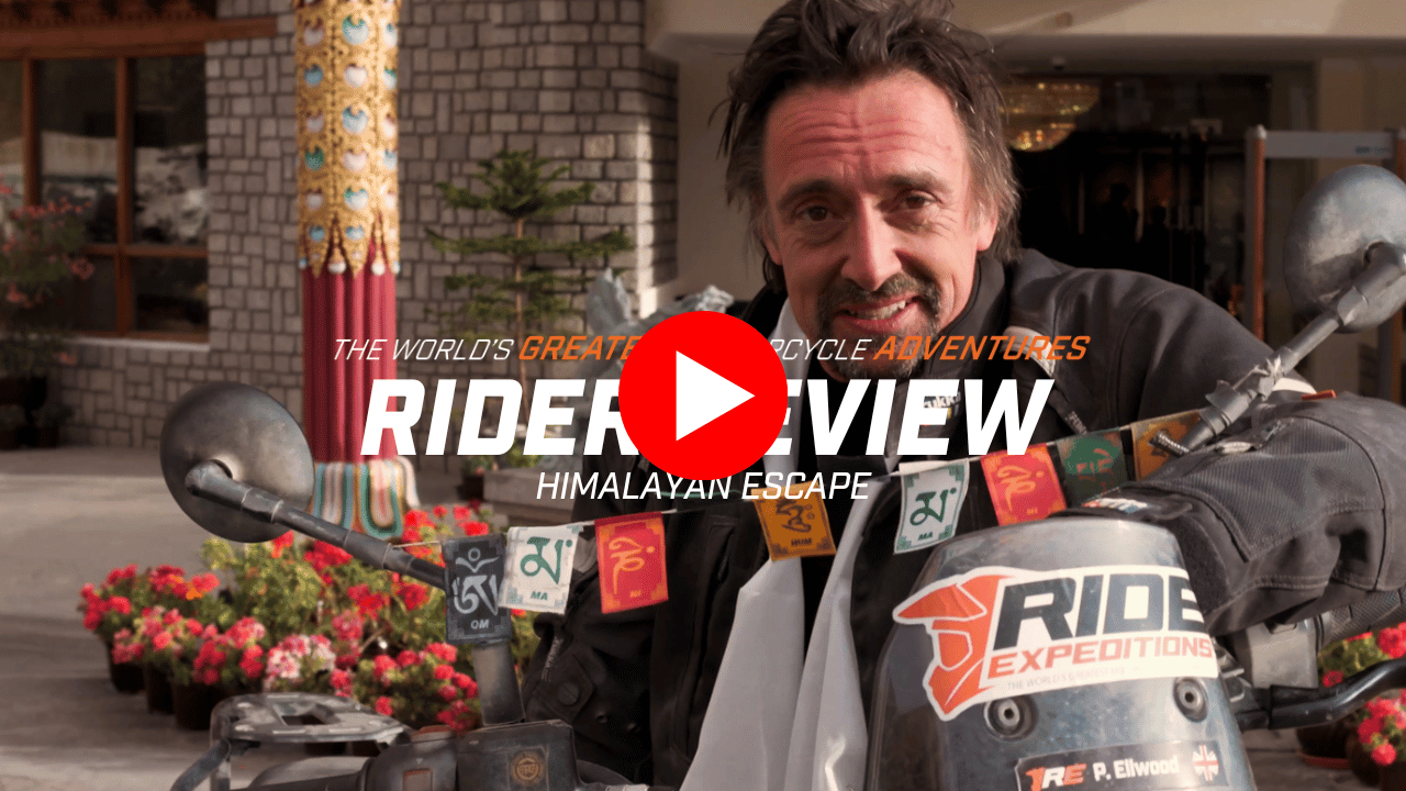 Richard Hammond and his mates review their trip with Ride Expeditions